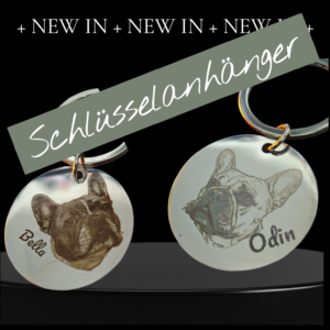 Personalisierter Schl&uuml;sselanh&auml;nger Edelstahl